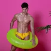 Plain swim Mini Briefs Yellow