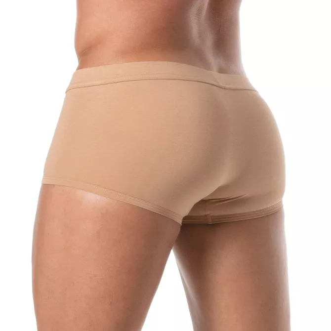 Boxer Couleur Peau Beige De Dos Proche