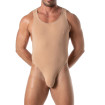 Un Body String couleur peau Beige Image de Couverture