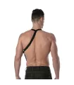3D Elastic Pocket Harness Black Grey