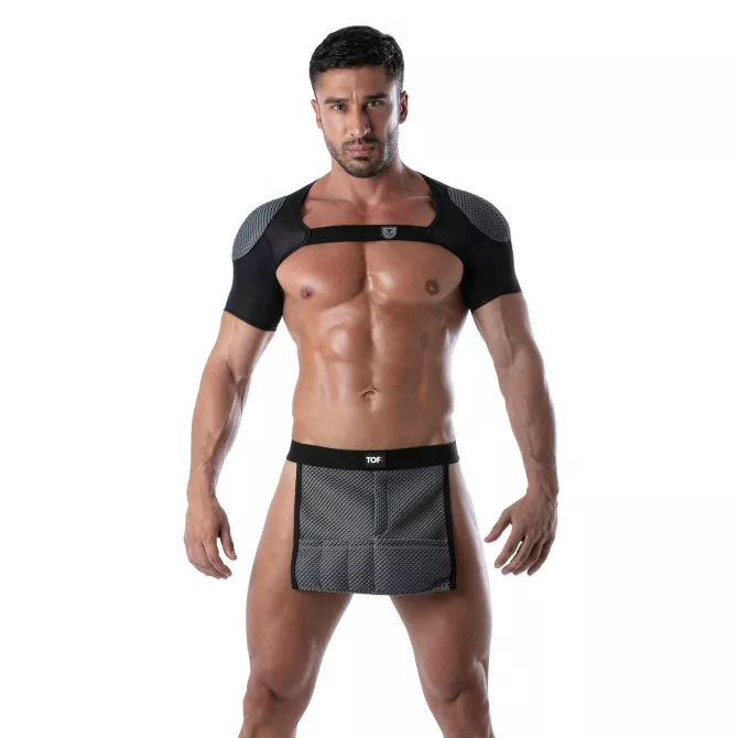 Tablier de taille 3D Gris