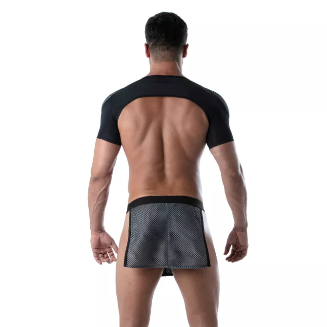 3D Waist Apron Grey