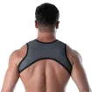 3D Zipped Pocket Harness Grey