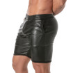 Short cuir homme - Kinky noir | TOF Paris - Clubwear audacieux