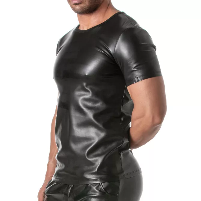 T-shirt cuir homme Kinky – Sexy et tendance | TOF Paris