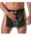 Tablier de Taille Kinky Noir - Vêtement Cuir Homme Sexy | TOF Paris