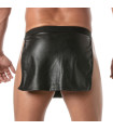Tablier de Taille Kinky Noir - Vêtement Cuir Homme Sexy | TOF Paris