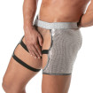 Shorty Chaps à Paillettes Argent