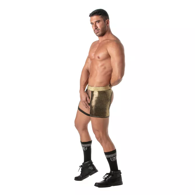 Shorty Chaps à Paillettes Or