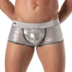 Boxer Pailleté Argent