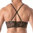 A Lace Bustier For Men From Back