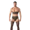 Men wearing a Lace Bustier by TOF Paris