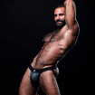 3D Snap Jockstraps Grey