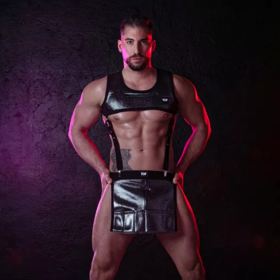 Tablier de taille 3D Argent