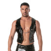 Gilet A Chaines Vinyl Noir