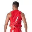 Vinyl Chain Vest Red