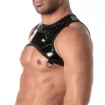 Vinyl Zipped Harness Black