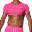 Crop top Rose Fluo