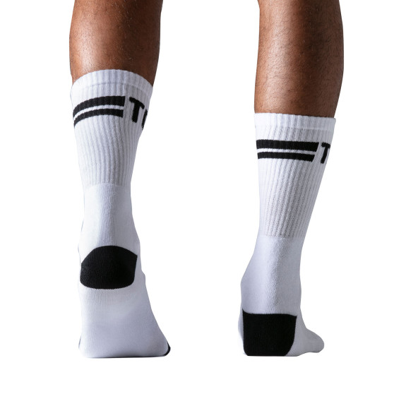 Chaussettes Sport Blanc-noir