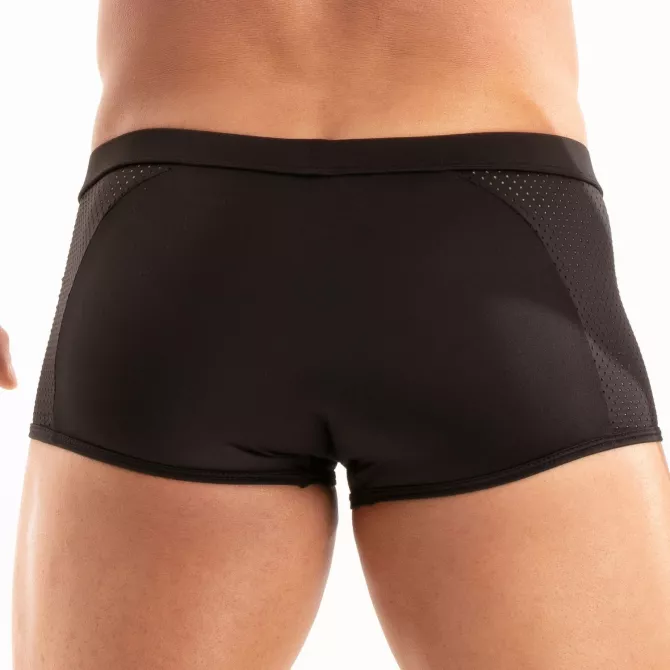 Boxer Tentation en microfibre Noir