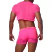 Crop top Rose Fluo