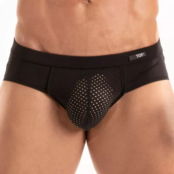 Slip Tentation en microfibre Noir