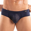 Slip Tentation en microfibre Bleu Marine Pour Homme