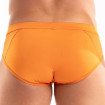 Slip Tentation en microfibre Orange Par TOF Paris