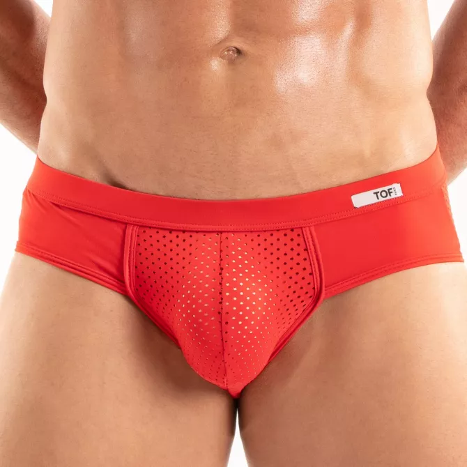 Temptation Microfiber Briefs Red For Men