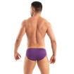 Bikini Tentation en Microfibre Violet Pour Hommes