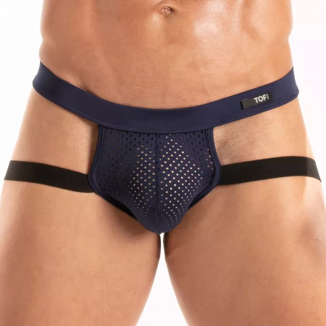 Temptation Microfiber Jock Navy For Men