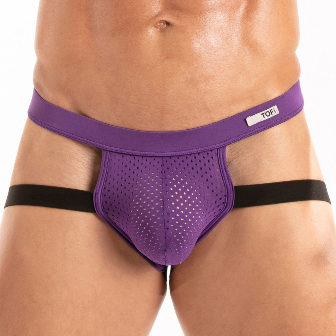 Temptation Microfiber Jock Purple For Men