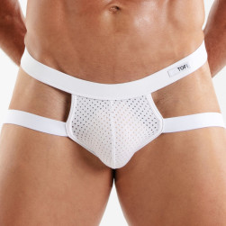 Temptation Microfiber Jock White For Men