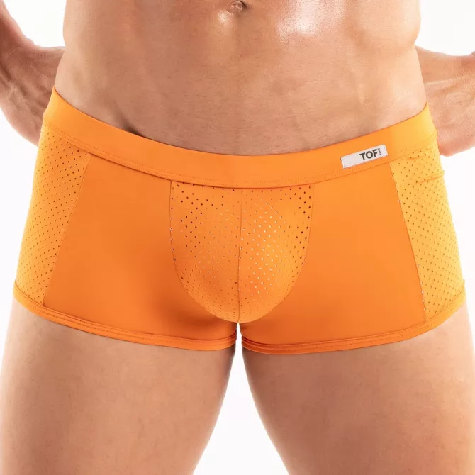 Le nouveau Boxer Tentation en microfibre Orange