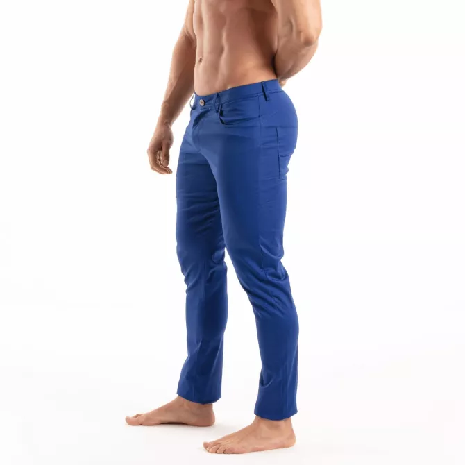 Pantalon Chino Bleu Royal