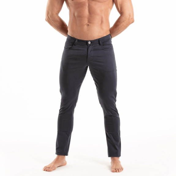 Pantalon Chino Bleu Marine