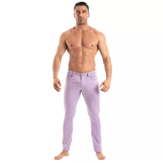 Pantalon Chino Violet