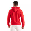 Sweat A Capuche En Polaire Rouge