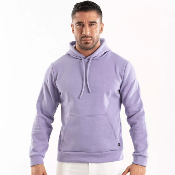 Fleece Hoodie Purple