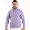 Sweat A Capuche En Polaire Violet