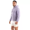 Sweat A Capuche En Polaire Violet
