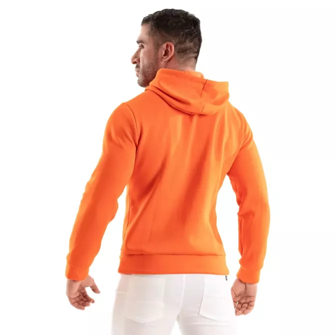 Fleece Hoodie Orange