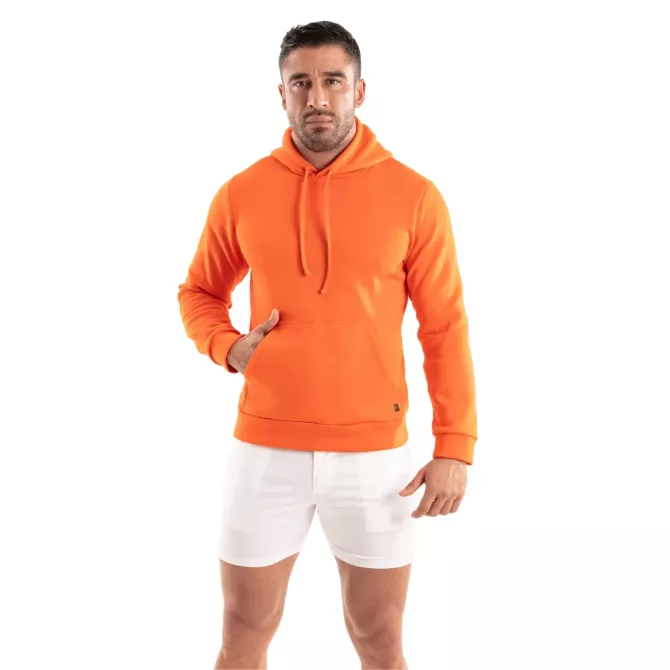 Fleece Hoodie Orange