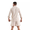 Chemise Lin Homme Beige - Élégance et Confort | TOF Paris
