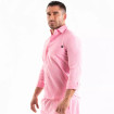 Chemise Lin Homme Rose - Élégance et Confort | TOF Paris