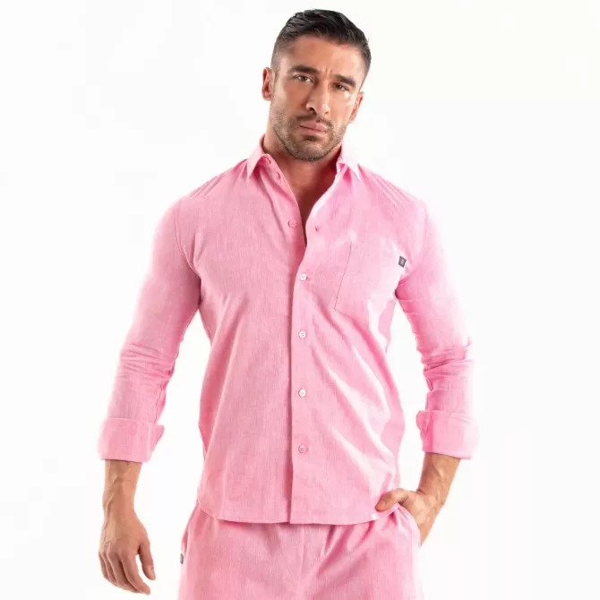 Chemise Lin Homme - Élégance et Confort | TOF Paris