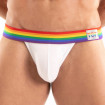 Jockstrap Pride Blanc
