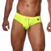 Slip de bain Happy Jaune Fluo