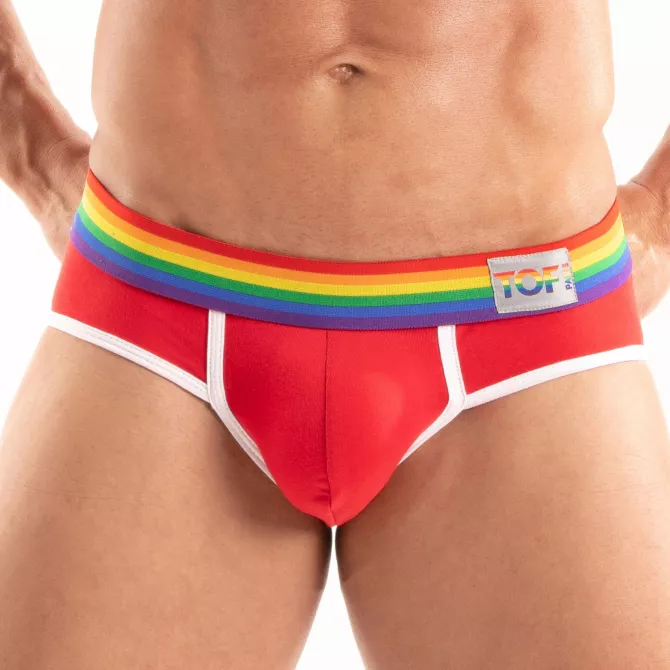 The New Pride briefs Red