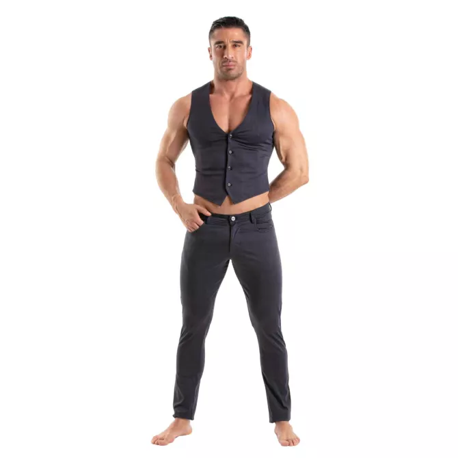Chino Vest Navy